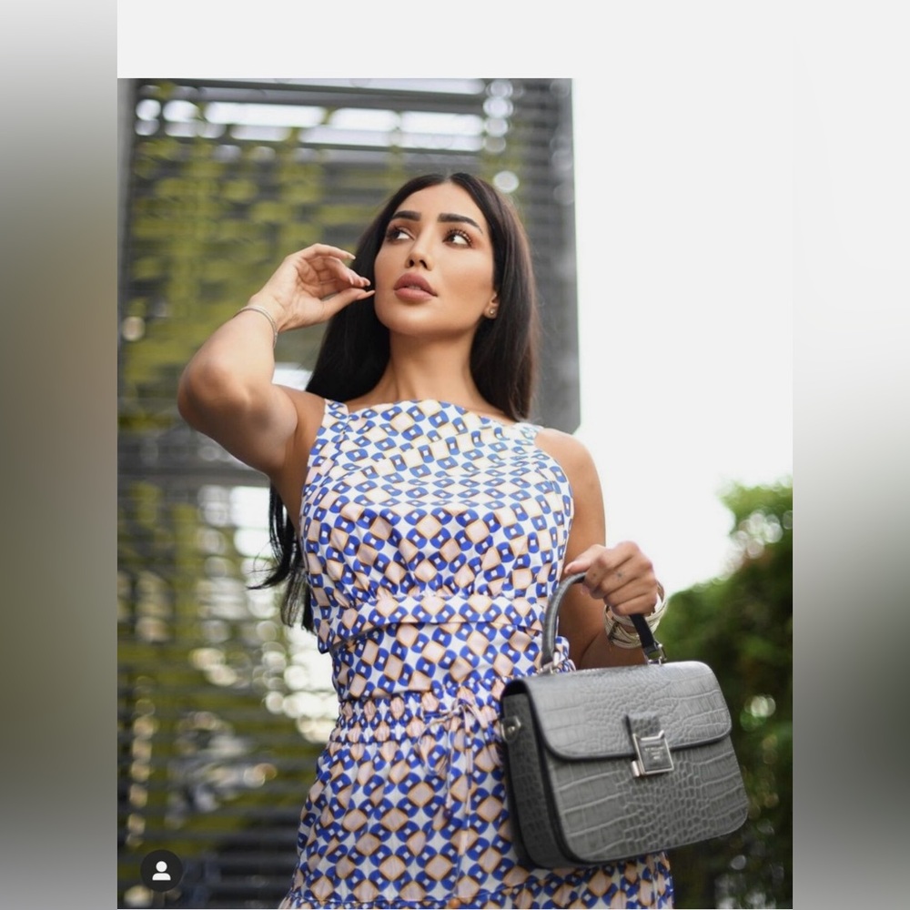 ❌SOLD❌. Zara Blue and White Skirt Set - Picture 6 of 7
